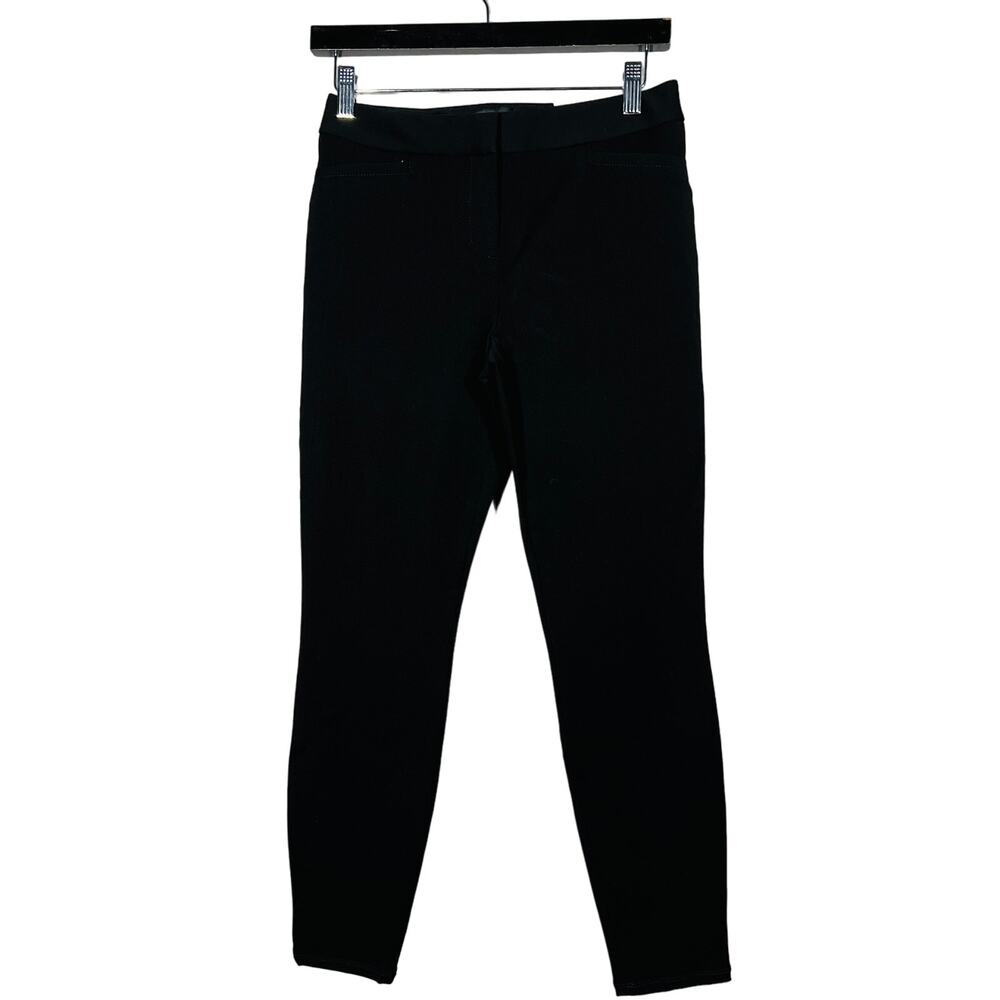NEW! Express Zip Fly Legging Mid Rise Office Career Casual Black - XS